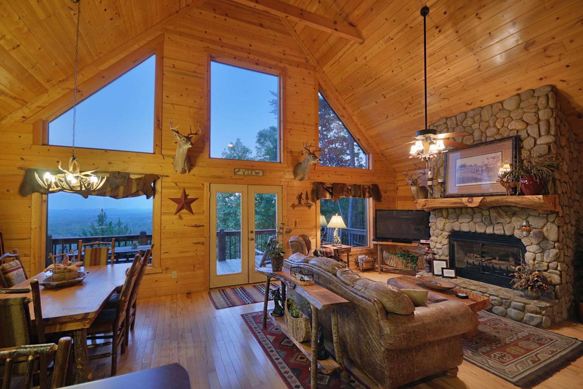 The View Sweeping Mountain Views Gas Fireplace Game Room Hot Tub Blue Ridge Exterior foto